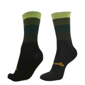 Medias de ciclismo Palcuello Verde