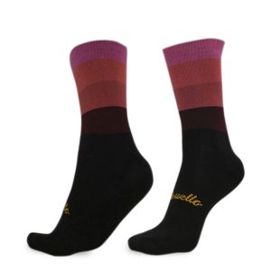 Medias de ciclismo Palcuello Rosa