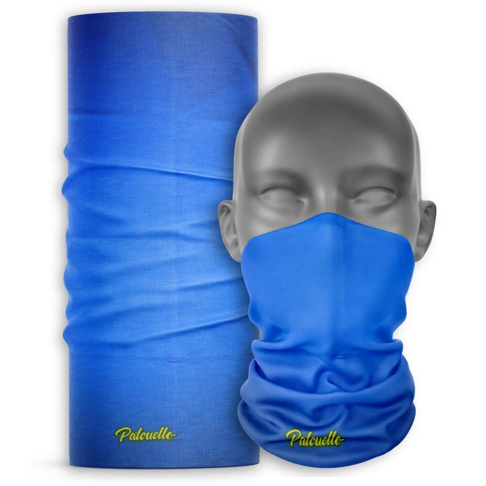 Cuello Buff bicicleta Unisex Palcuello Azul