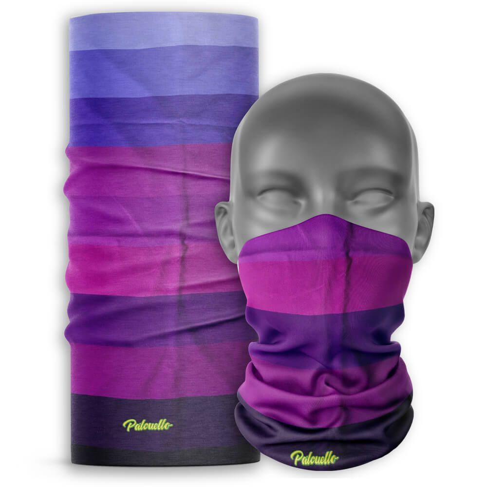 Cuello Buff bicicleta Unisex Palcuello Purpuras