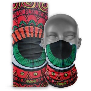 Cuello Buff deportivo Palcuello Multicolor ojo