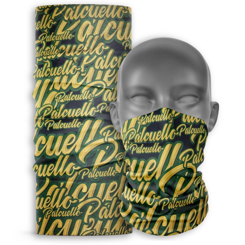 Cuello Buff deportivo Unisex Palcuello Verde