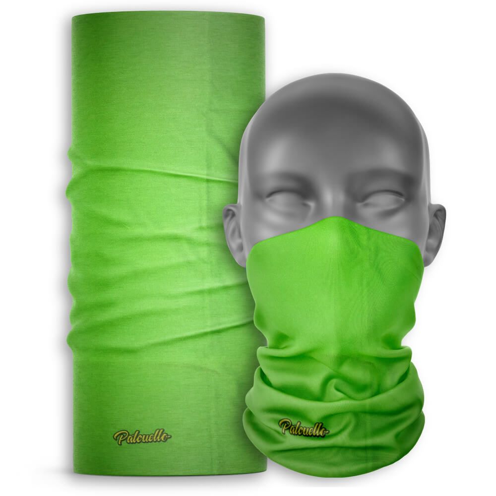 Cuello Buff bicicleta Unisex Palcuello Verde