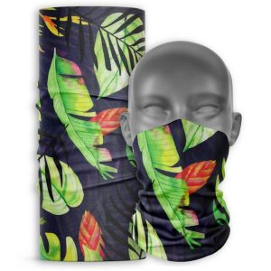 Cuello Buff bicicleta Unisex Palcuello Verde selva