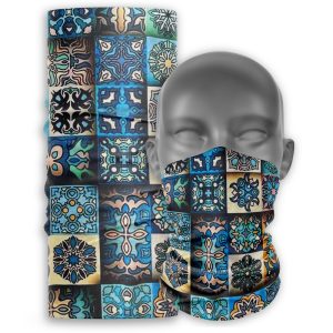 Cuello Buff ciclismo Palcuello azulejos