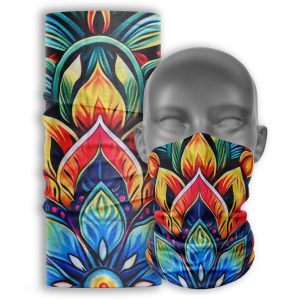 Cuello Buff ciclismo Unisex Palcuello mandala colors